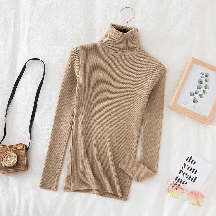 Women Turtleneck Sweater