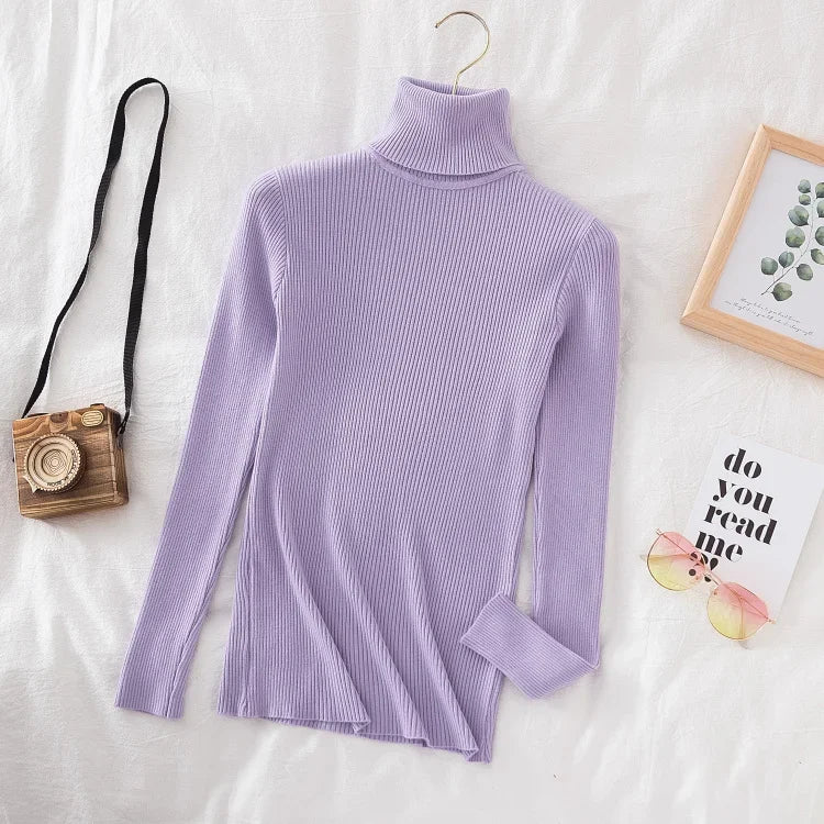 Women Turtleneck Sweater