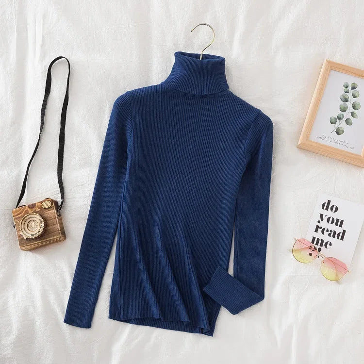 Women Turtleneck Sweater