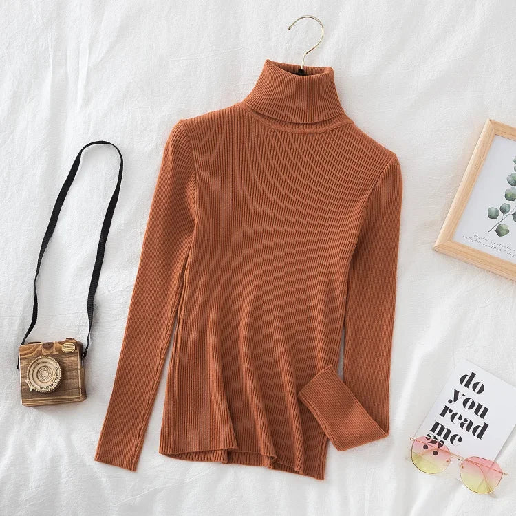 Women Turtleneck Sweater