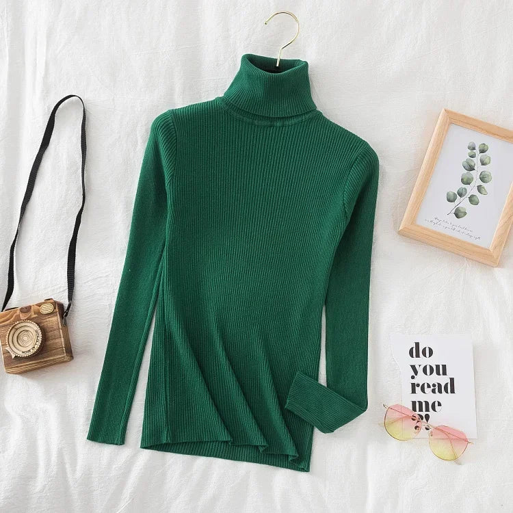 Women Turtleneck Sweater