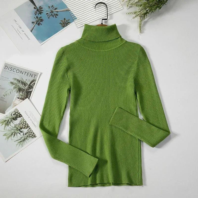 Women Turtleneck Sweater