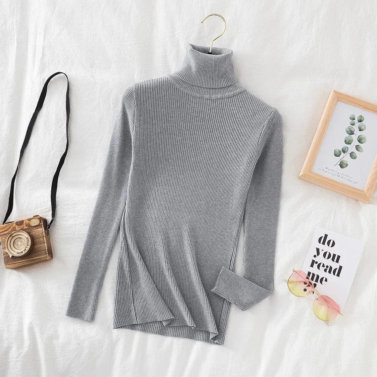 Women Turtleneck Sweater