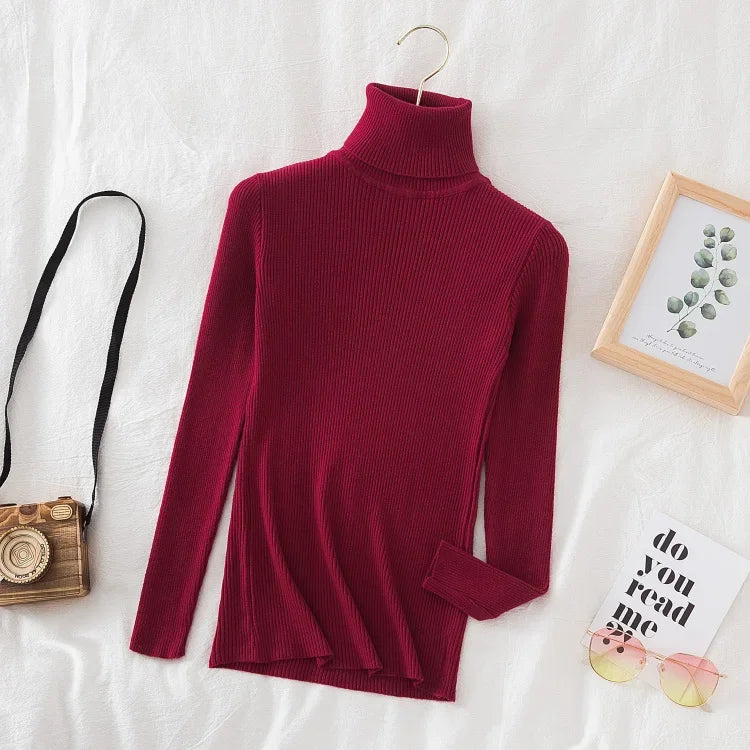 Women Turtleneck Sweater