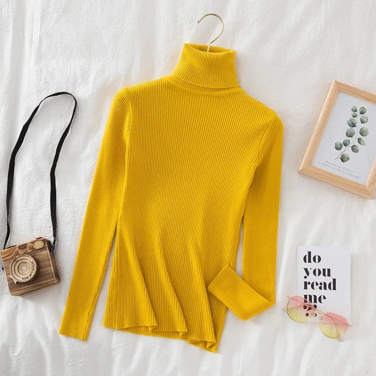 Women Turtleneck Sweater