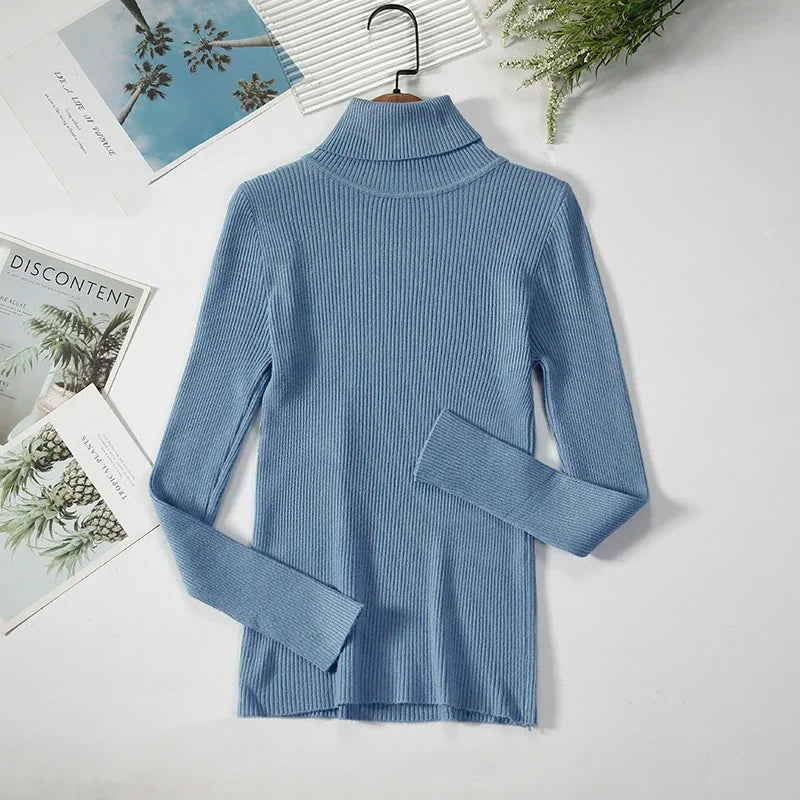 Women Turtleneck Sweater